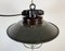 Small Industrial Factory Ceiling Lamp, 1960s, Image 3
