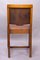 Art Deco English Oak & Leather Dining Chairs, 1930s, Set of 4 5