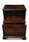 Antique English George III Mahogany Chest with Brass Drop Handles, Fall Front & Under Drawer, 1700s 3
