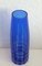 Blue Crystal Vase, 1960s 1