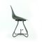 Gray Fiberglass & Metal Dining Chair by Miroslav Navratil for Vertex, 1960s 8
