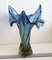 Blue & Yellow Murano Glass Vase from Seguso, 1950s 2