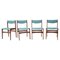 Beech Dining Chairs, Czechoslovakia, 1960s, Set of 4, Image 1