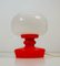 All Glass Table Lamp by Valasske Mezirici, 1970s 2