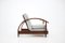 Art Deco Adjustable and Convertible Armchair, Czechoslovakia, 1930s 6