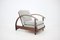 Art Deco Adjustable and Convertible Armchair, Czechoslovakia, 1930s 2