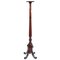 Edwardian Antique Carved Mahogany Torchère Stand 1