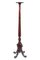 Edwardian Antique Carved Mahogany Torchère Stand, Image 2