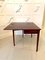 19th Century Mahogany Inlaid Drop Leaf Side Table 10