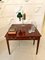 19th Century Mahogany Inlaid Drop Leaf Side Table 12