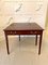 19th Century Mahogany Inlaid Drop Leaf Side Table 6