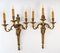 Bronze Candleholders, Set of 4 2