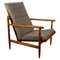 Armchair from Uluv in Cherry Wood, 1960, Image 1