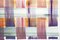 Natalia Roman, Abstract Painting of Colorful Grid Pattern In Warm Tones, 2021, Image 5