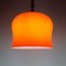 Vintage Red Glass Pendant Lamp, Italy, 1960s 8