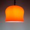 Vintage Red Glass Pendant Lamp, Italy, 1960s, Image 8