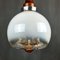 Large Vintage Murano Glass Pendant Lamp from Mazzega, 1960s 3