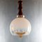 Grande Lampe à Suspension Vintage en Verre de Murano de Mazzega, 1960s 5