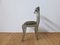 Chaise Vintage en Feuille d'Argent 2