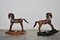 Painted Wood Rocking Horses, 1950s, Set of 2 5