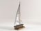 Walnut Ornament Sailboat Model, 1900s 2