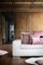 Cuscino Happy in velluto rosa con frange multicolori di Lorenza Briola per LO DECOR, Immagine 4