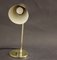 Mid-Century Brass Adjustable Table Lamp by Jacques Biny for Luminalité, 1950s 8