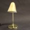 Mid-Century Brass Adjustable Table Lamp by Jacques Biny for Luminalité, 1950s, Image 4