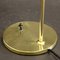 Lampada da tavolo Mid-Century regolabile in ottone di Jacques Biny per Luminalité, anni '50, Immagine 7