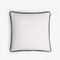 Happy Frame Soft Velvet Cushion with Contrasting Color & Black and White Frame by Lorenza Briola for Lo Decor 1