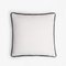 Happy Frame Soft Velvet Cushion with Contrasting Color & Black and White Frame by Lorenza Briola for Lo Decor, Image 1