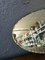 Specchio ovale smussato, Boemia, anni '50, Immagine 4