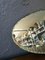 Specchio ovale smussato, Boemia, anni '50, Immagine 3