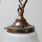 Mid-Century German 2-Tone Opaline Pendant Lamp, 1950s, Image 6