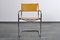 Tubular Frame & Saddle Leather Dining Chairs from Linea Veam, 1980s, Set of 3, Image 10