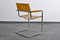 Tubular Frame & Saddle Leather Dining Chairs from Linea Veam, 1980s, Set of 3 8