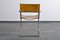 Tubular Frame & Saddle Leather Dining Chairs from Linea Veam, 1980s, Set of 3 6