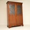 Antique Inlaid Mahogany Wardrobe 1