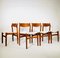 Scandinavian Teak Side Chairs, 1960s, Set of 4 2
