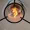 Mid-Century French Industrial Gray Cast Iron & Clear Glass Sconce from Mapelec 4