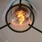 Mid-Century French Industrial Gray Cast Iron & Clear Glass Sconce from Mapelec, Image 4