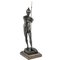 Antique Bronze Sculpture of Roman Warrior by Julius Schmidt Felling, 1895 1