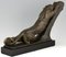 Art Deco Panther Skulptur aus Bronze von André Vincent Becquerel, France, 1925 5