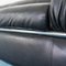 Black Leather Herradura Sofa, 1970s 8