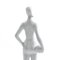 Statua Porcelaine vintage bianca di # Woman, Cecoslovacchia, anni '60, Immagine 3
