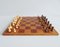 Teak & Oak Veneer Chessboard, 1960s 1
