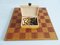 Teak & Oak Veneer Chessboard, 1960s 4