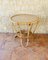 Tavolino da caffè Mid-Century in bambù e vimini, Francia, anni '60, Immagine 1
