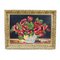 Large Czechoslovakian Decorative Wall Tapestry of Poppies, 1960s, Image 1
