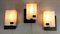 Lámpara de pared Torch de Arlus, años 60. Juego de 3, Imagen 12